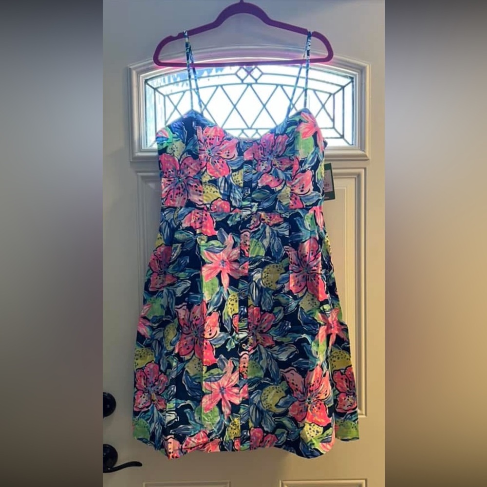Lilly Pulitzer Easton Dress - Capri Soleli Size 16